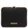 Etui pour Tablette en Cuir Souple - Noir