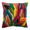 Coussin Brodé Betty Multicolore - 45x45 cm