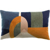 Coussin Brodé Hivana 30x50 - Cobalt