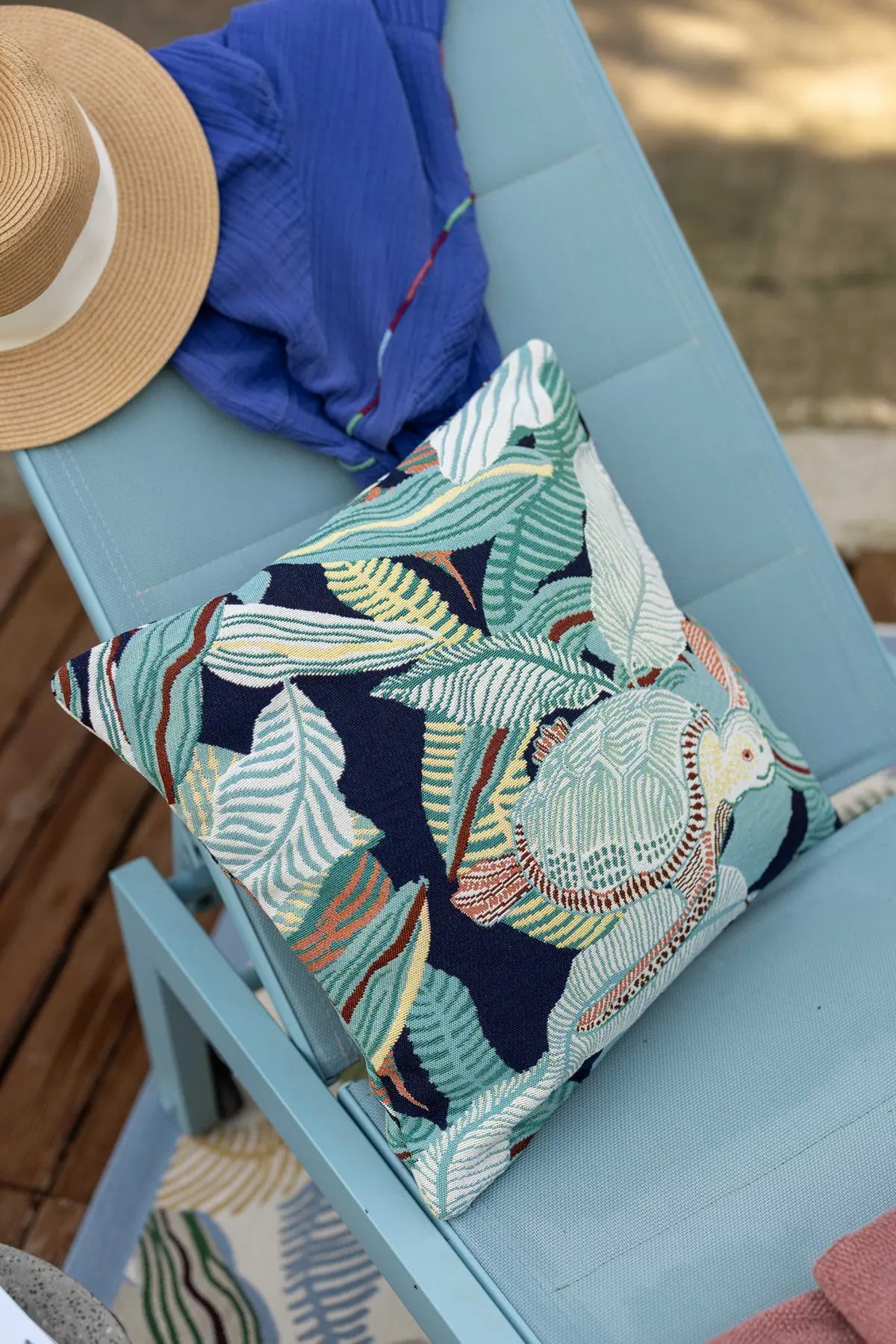 Coussin Extérieur Dori Lagon Vivaraise