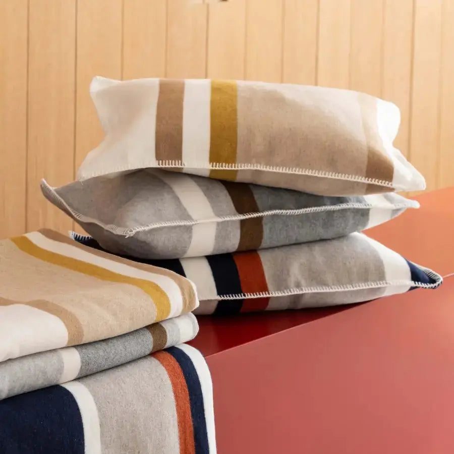 Coussin Jacquard Recyclé Gioia Ivoire - 40x65 Coussin Dorsey