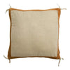 Coussin en Coton Rouille - Elise Chambray - 45x45 cm
