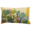Coussin multicolore en lin Zeff Melio - 40x65 cm