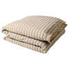 Housse de Couette Carreaux Marron - Caro Nuts - Percale de Coton - 200x140 cm