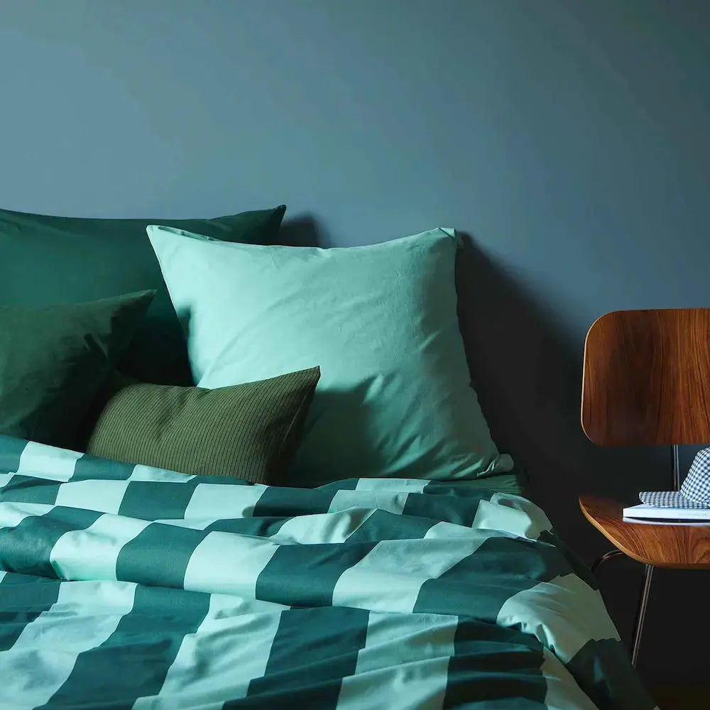 Housse de Couette Coton Bio - Malo Diabolo Rayée La Cerise sur le Gâteau