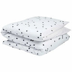 Housse de Couette en Coton Bio à pois- Odette Milk La Cerise sur le Gâteau