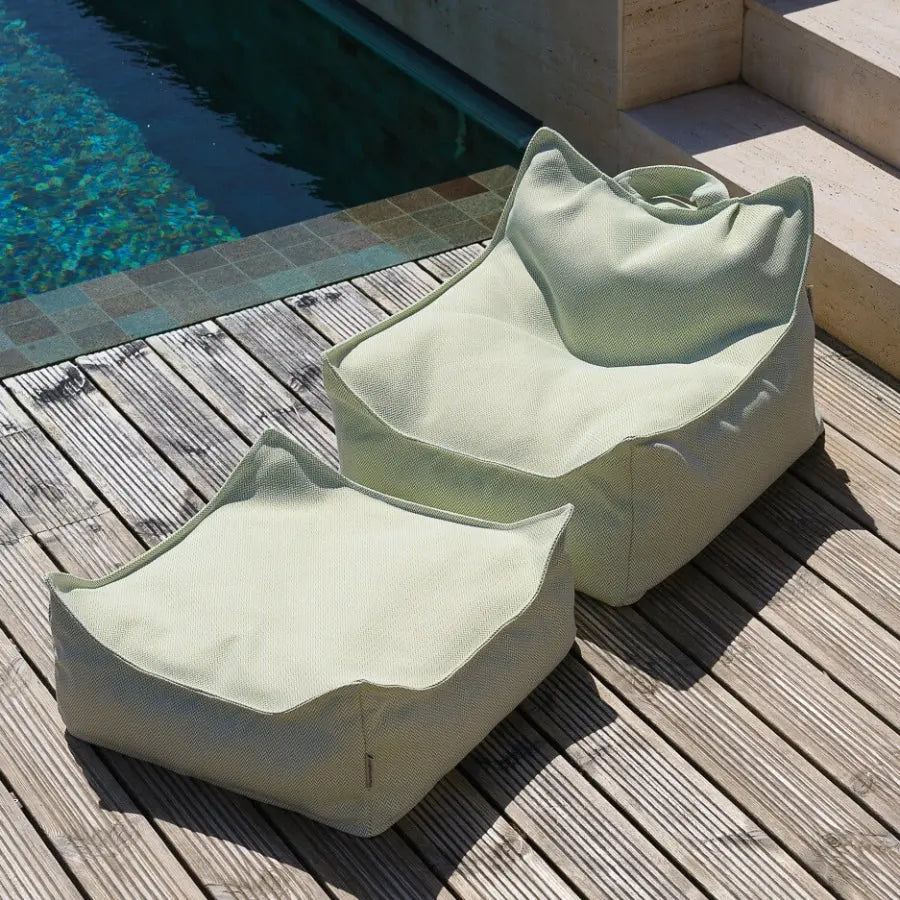 Pouf Extérieur Imperméable Vert - Herba Wigiwama