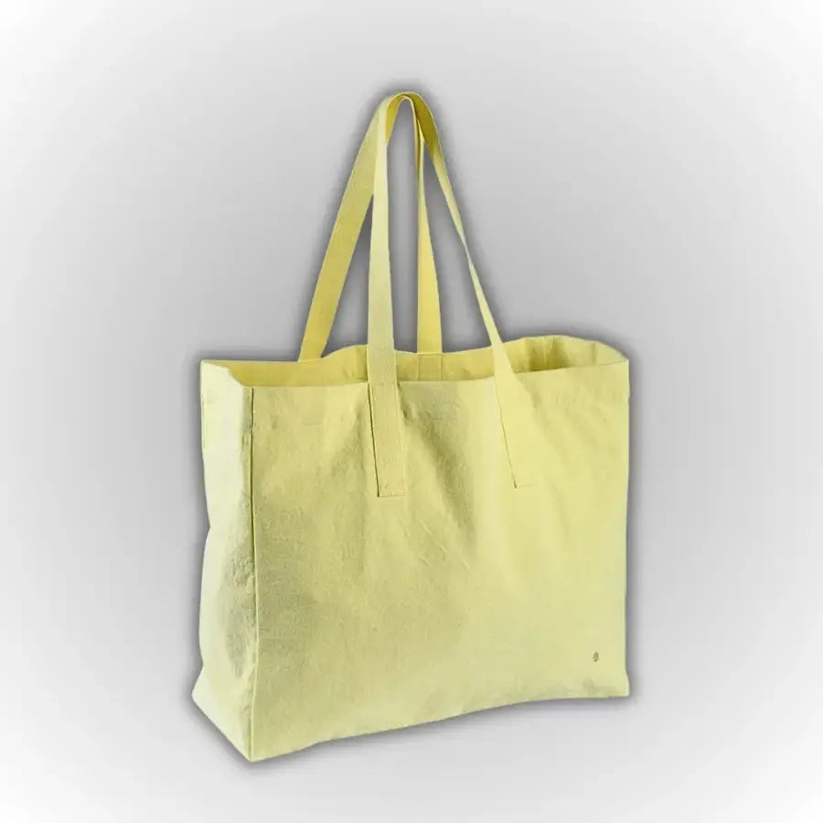 Sac Cabas Jaune Iona Sunshine en Coton Bio La Cerise sur le Gâteau