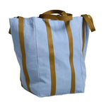 Sac Cabas Maxi coton bio - Poppins Iona Bluetiful 48x33x33 La Cerise sur le Gâteau