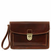 Sacoche en Cuir Homme – Max TL8075 - Marron-
