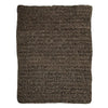 Tapis en Jonc de Mer Noir & Naturel - Kilim Rectangulaire - 200x300 cm