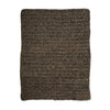 Tapis en Jonc de Mer Noir & Naturel - Kilim Rectangulaire - 180x240 cm