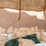 Voile d'ombrage Coco Shade 300x300 en fibre de coco - Naturel Bazar Bizar