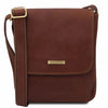 Sac Bandoulière en Cuir Homme – John TL141408 - Marron
