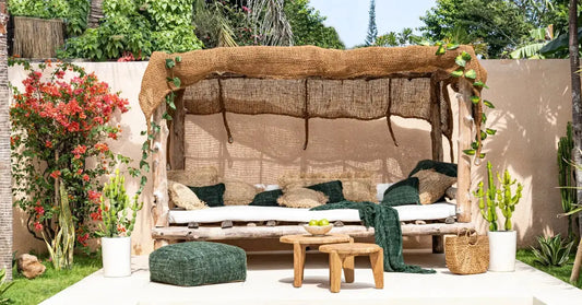 Voile d'ombrage en fibre de coco - Bazar BIZAR