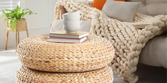 Pouf : L'accessoire déco indispensable pour un intérieur cosy - Coussin Dorsey