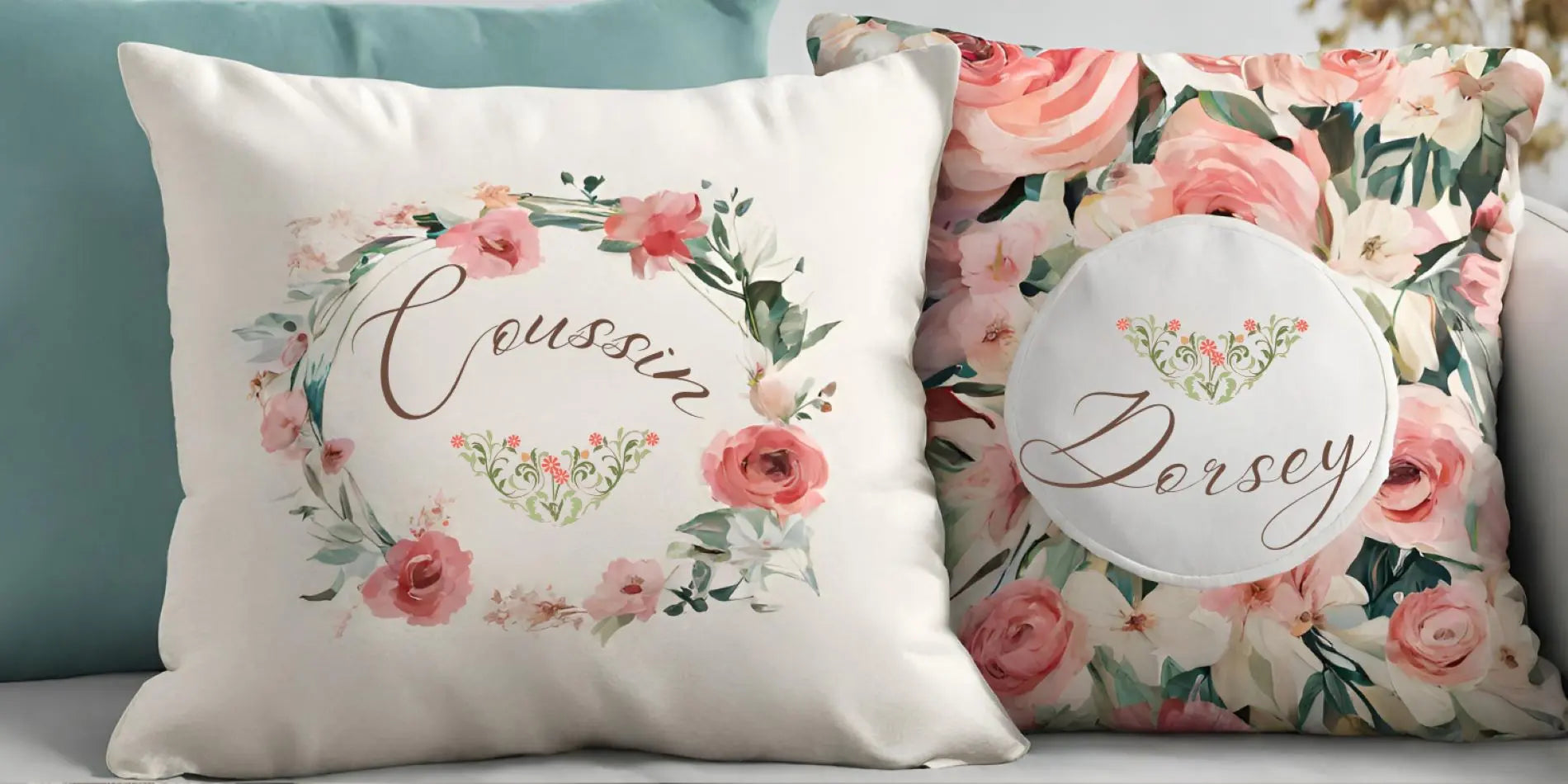 Housse Coussin Personnalisée - Coussin Dorsey