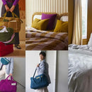 Linge de lit et accessoires en coton bio- Housses ordinateur, sacs de voyage, housses de couette - La Cerise sur le Gâteau