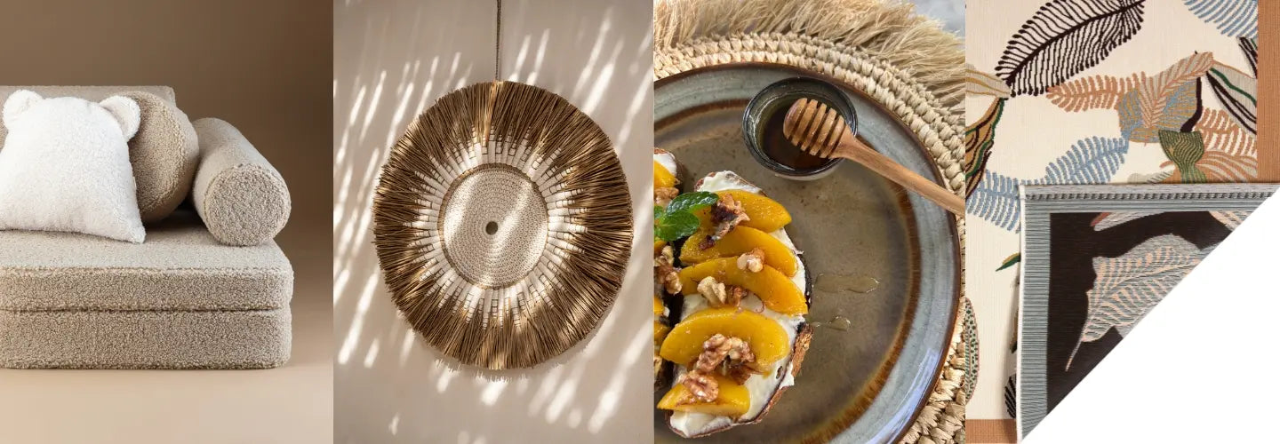 Le coin déco - Objets, tapis, assiettes, poufs pour la maison 