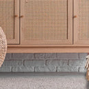 Poufs salon élégants en matière naturelle