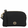 Sac Bandoulière en Cuir Souple - Lily TL142375 - Noir
