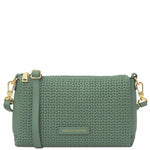 Sac Bandoulière en Cuir Tressé - Dedalo TL142577 Tuscany Leather