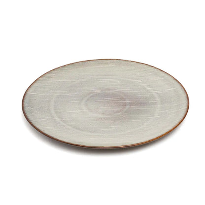 Assiettes plates en céramique Peniche - Lot de 4 Bazar Bizar