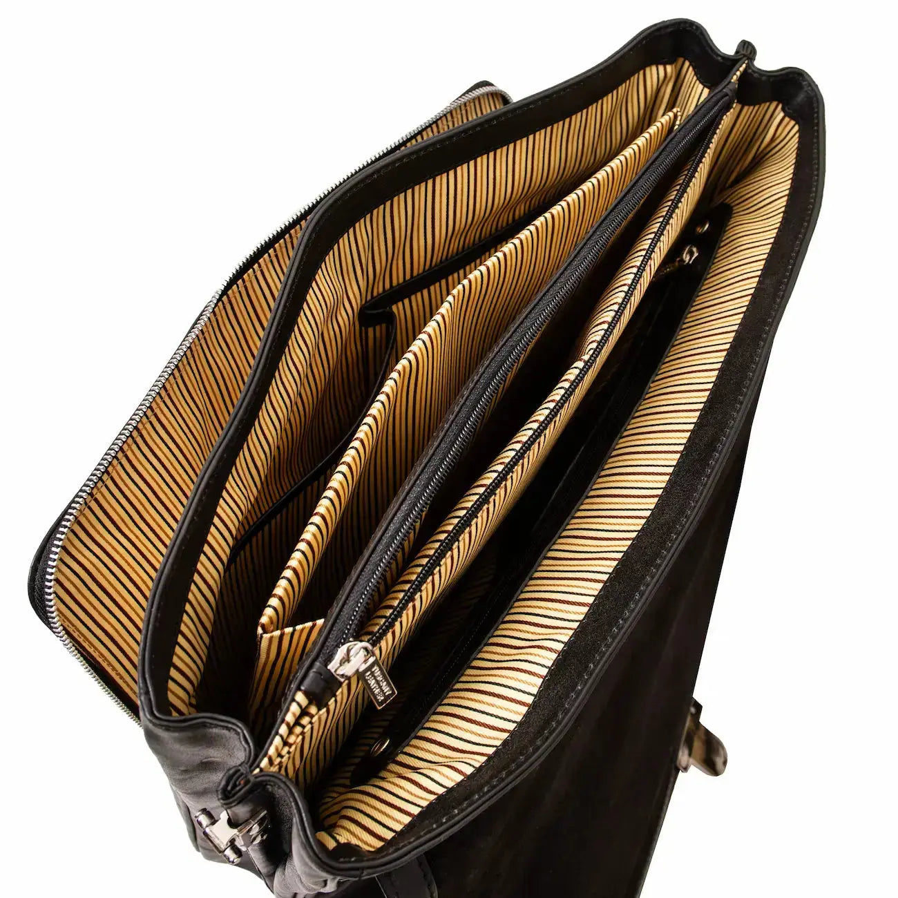 Cartable Porte Ordinateur TL SMART Multi Compartiments en Cuir Naturel - Alessandria TL140825 Tuscany Leather