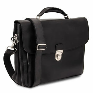 Cartable Porte Ordinateur TL SMART Multi Compartiments en Cuir Naturel - Alessandria TL140825 Tuscany Leather