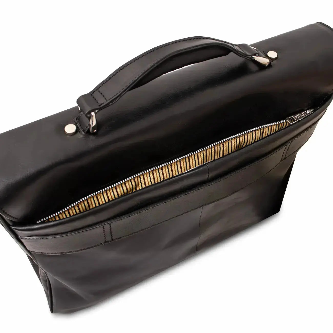 Cartable Porte Ordinateur TL SMART Multi Compartiments en Cuir Naturel - Alessandria TL140825 Tuscany Leather