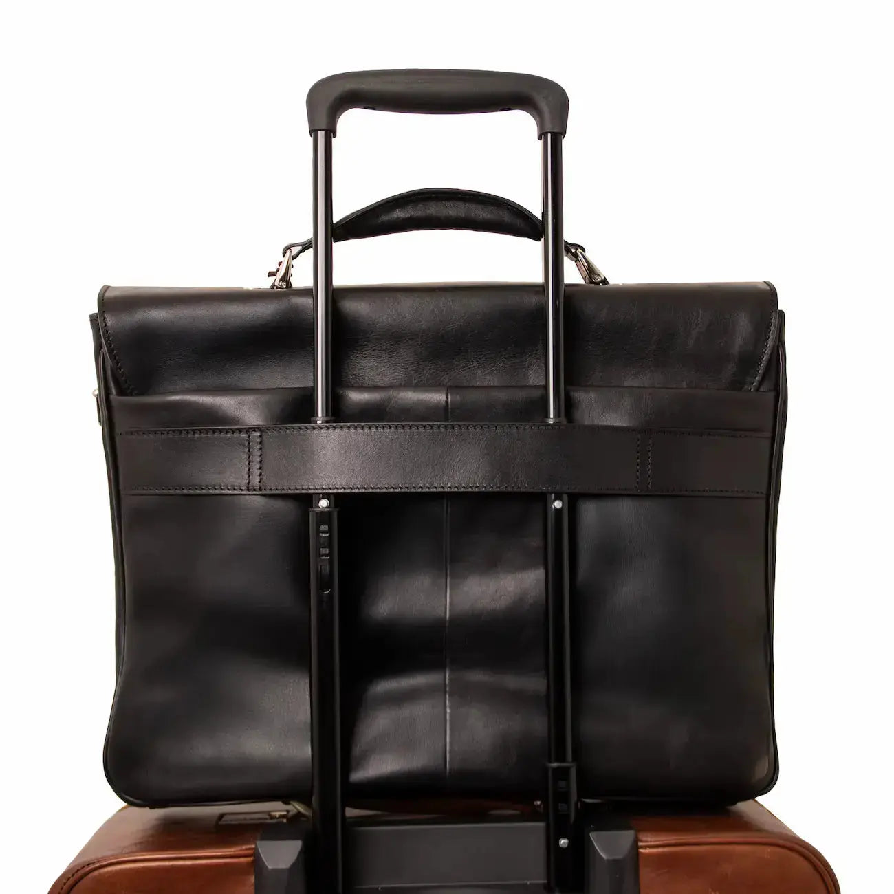 Cartable Porte Ordinateur TL SMART Multi Compartiments en Cuir Naturel - Alessandria TL140825 Tuscany Leather