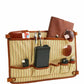 Cartable Porte Ordinateur TL SMART Multi Compartiments en Cuir Naturel - Alessandria TL140825 Tuscany Leather