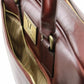 Cartable en Cuir Porte Ordinateur Avec Poche Frontale - Urbino TL141241 - marron - Tuscany Leather