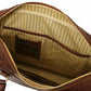 Cartable en Cuir Porte Ordinateur Avec Poche Frontale - Urbino TL141241 - marron - Tuscany Leather