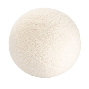 Coussin Boule Blanc Crème Wigiwama