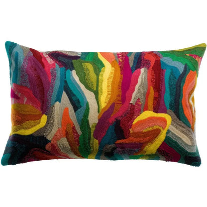 Coussin Brodé Betty Multicolore Vivaraise