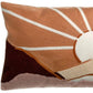 Coussin Brodé Elie Cuivre 40x65 cm Vivaraise
