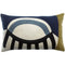 Coussin Brodé Farel Acier