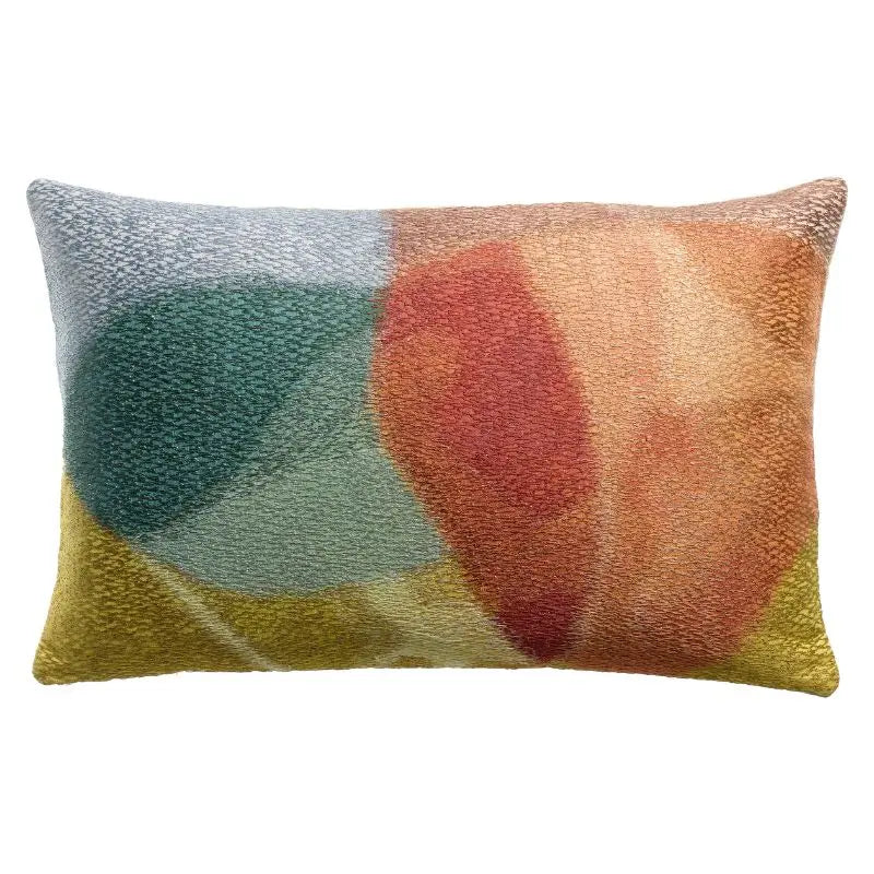 Coussin Brodé Nevio Multicolore Vivaraise