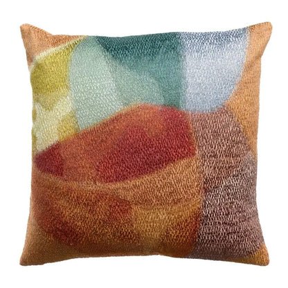 Coussin Brodé Nevio Multicolore Vivaraise