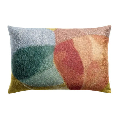 Coussin Brodé Nevio Multicolore Vivaraise