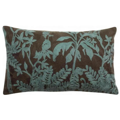 Coussin Brodé Raki Carbone - Vivaraise Vivaraise