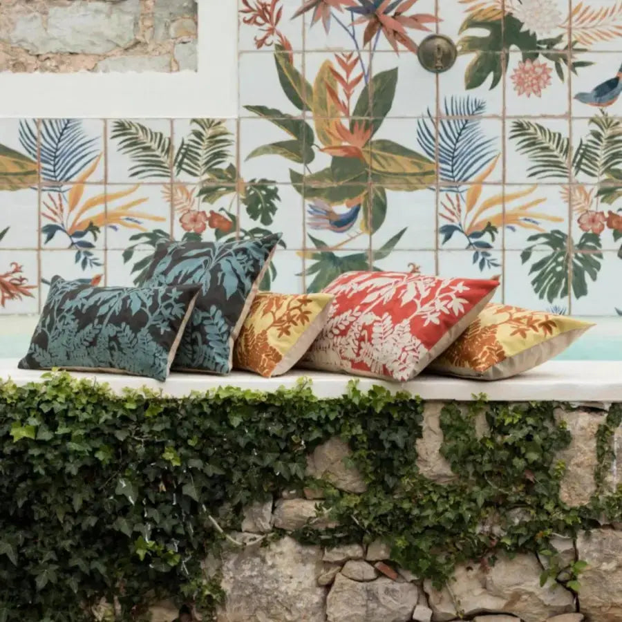 Coussin Brodé Raki Gold - Vivaraise Vivaraise