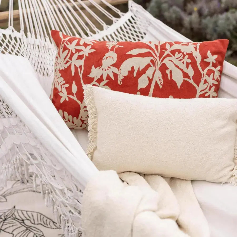 Coussin Brodé Raki Rooibos - Vivaraise Vivaraise