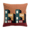 Coussin Brodé Suri Orange 45x45