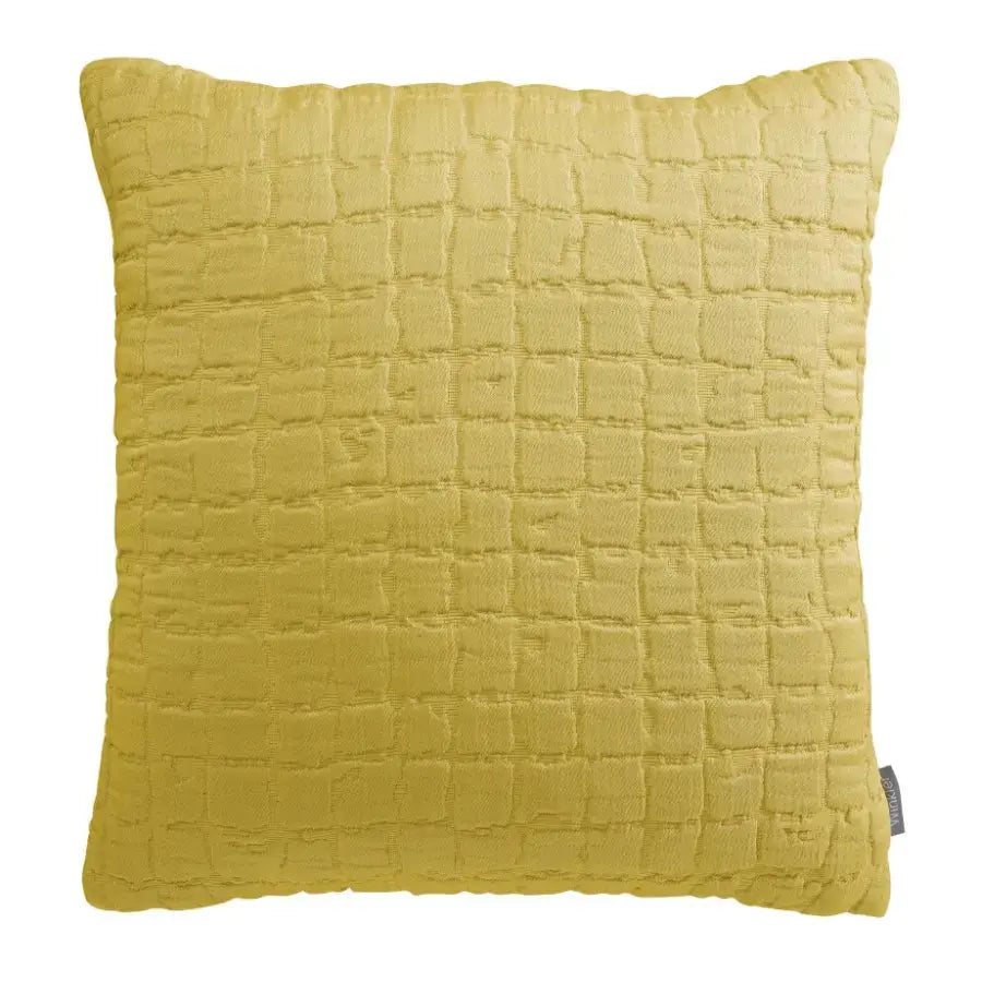Coussin Carré Coton Swami Curry - 45X45 Vivaraise