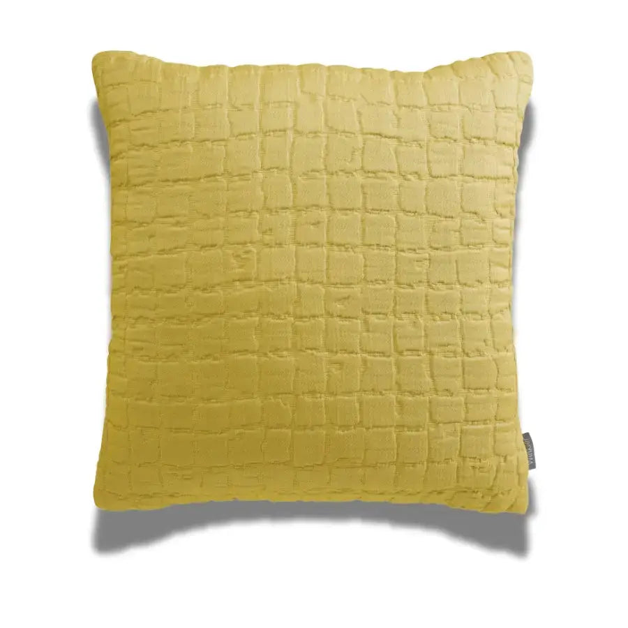Coussin Carré Coton Swami Curry - 45X45 Vivaraise