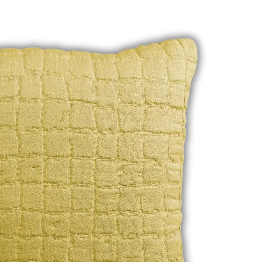 Coussin Carré Coton Swami Curry - 45X45 Vivaraise