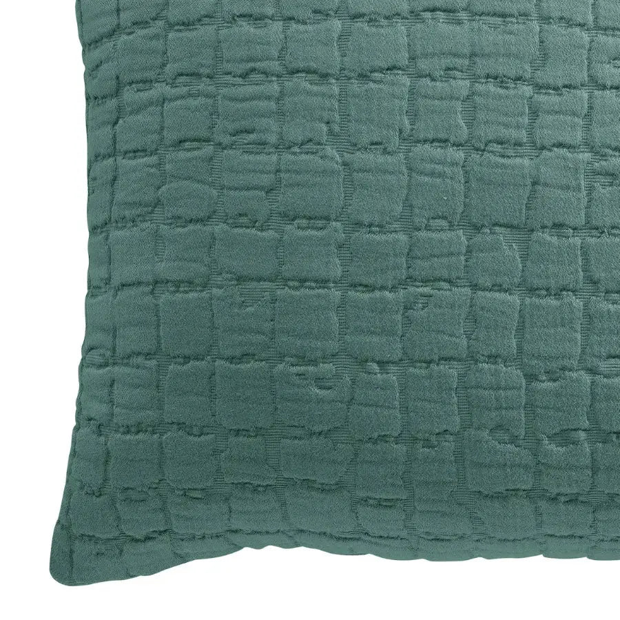 Coussin Carré Coton Swami Lichen- 45X45 Vivaraise