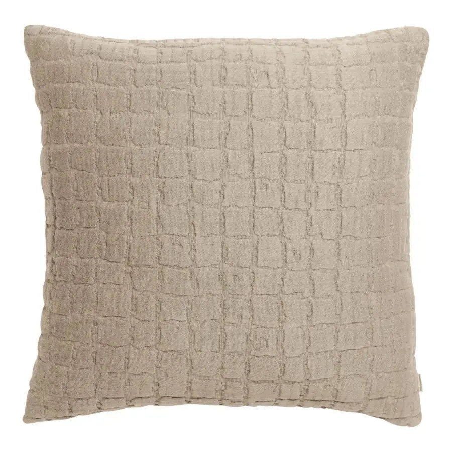 Coussin Carré Coton Swami Muscade - 45X45 Vivaraise